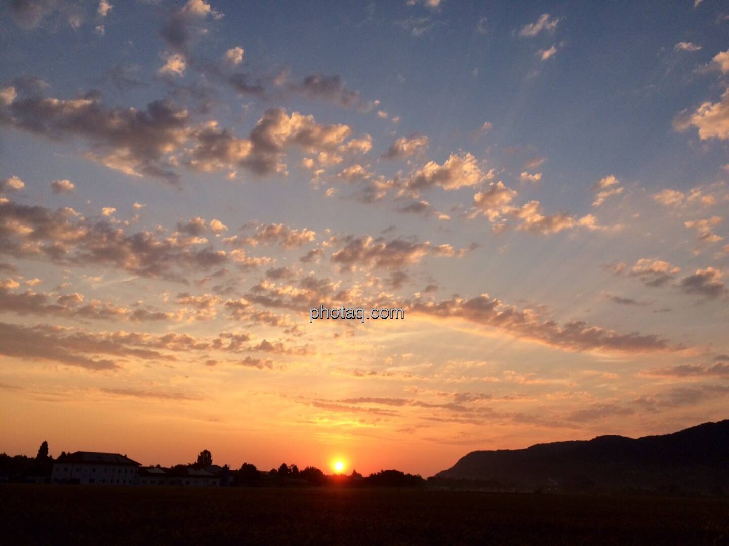 Sonnenaufgang, Himmel