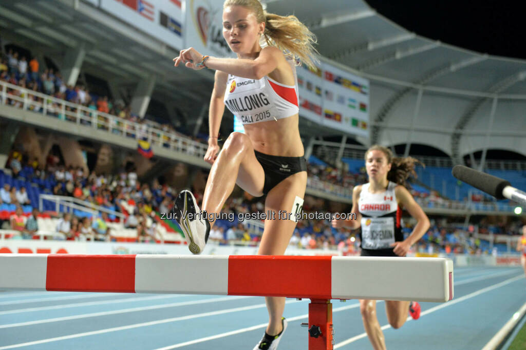 Lena Millonig, 2000m Hindernis, Balken (Bild: ÖLV/Jiro Mochizuki) (17.07.2015) 