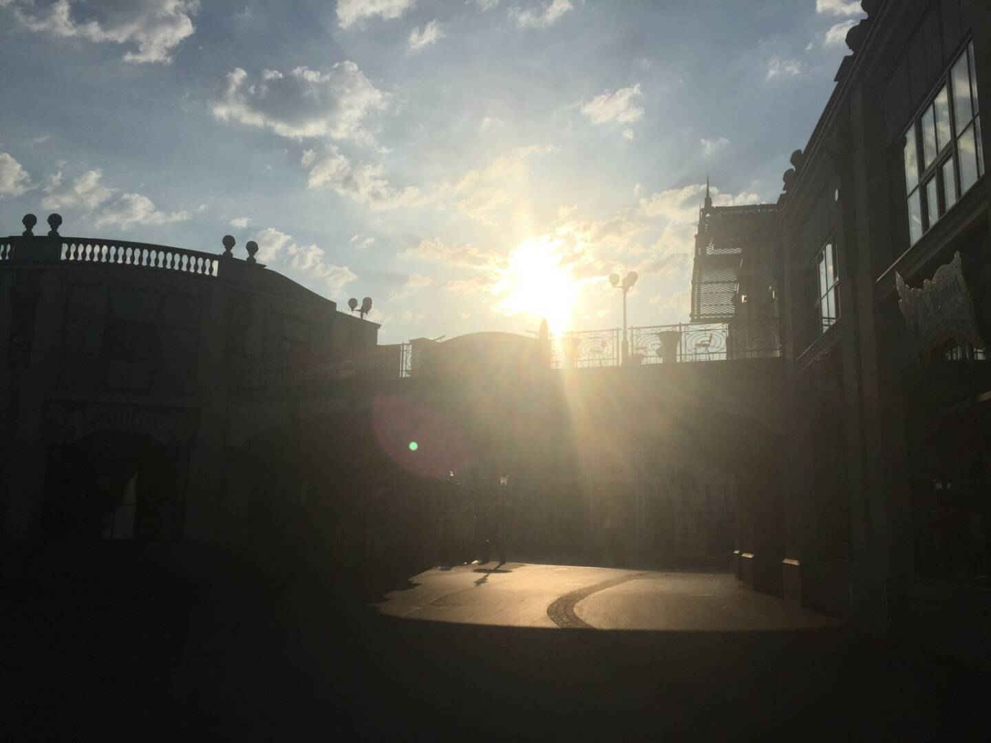 Sonnenaufgang, Wiener Prater