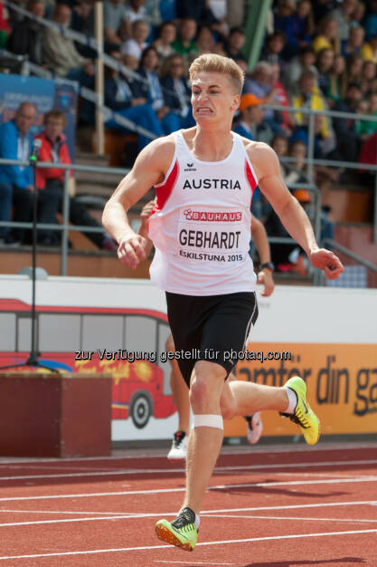 Mario Gebhardt, 400m (Bild: ÖLV/Coen Schilderman) (18.07.2015)
