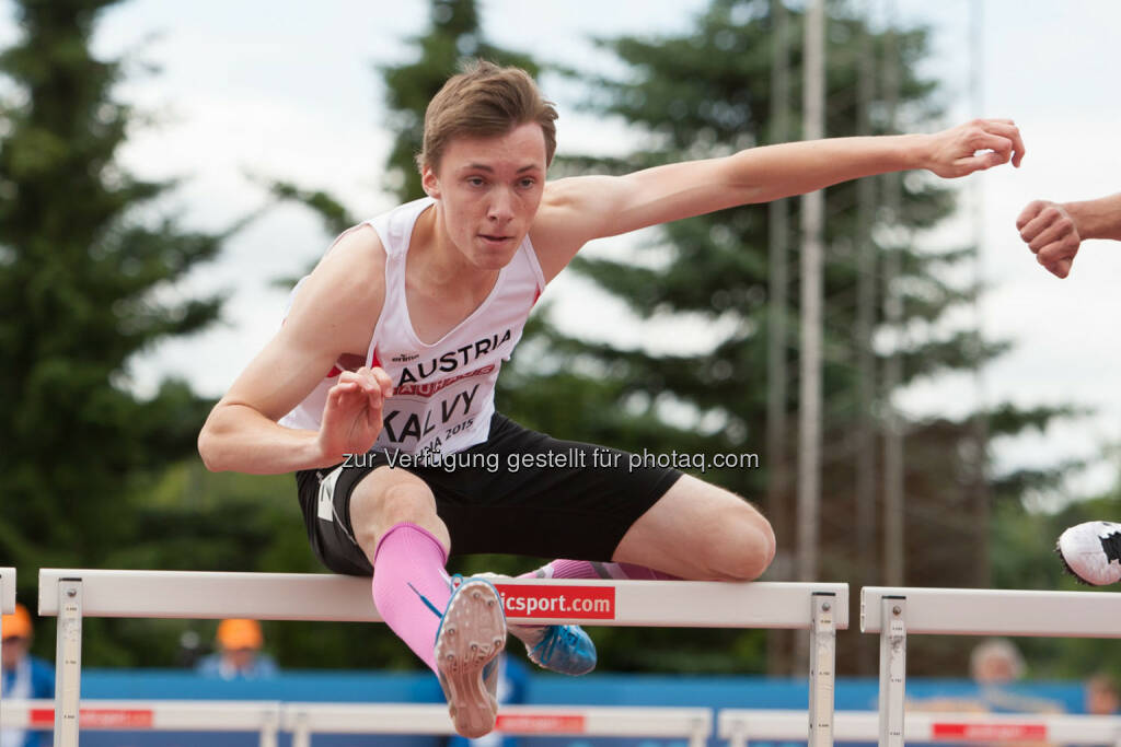 Gordon Skalvy, 110m Hürden (Bild: ÖLV/Coen Schilderman) (18.07.2015) 