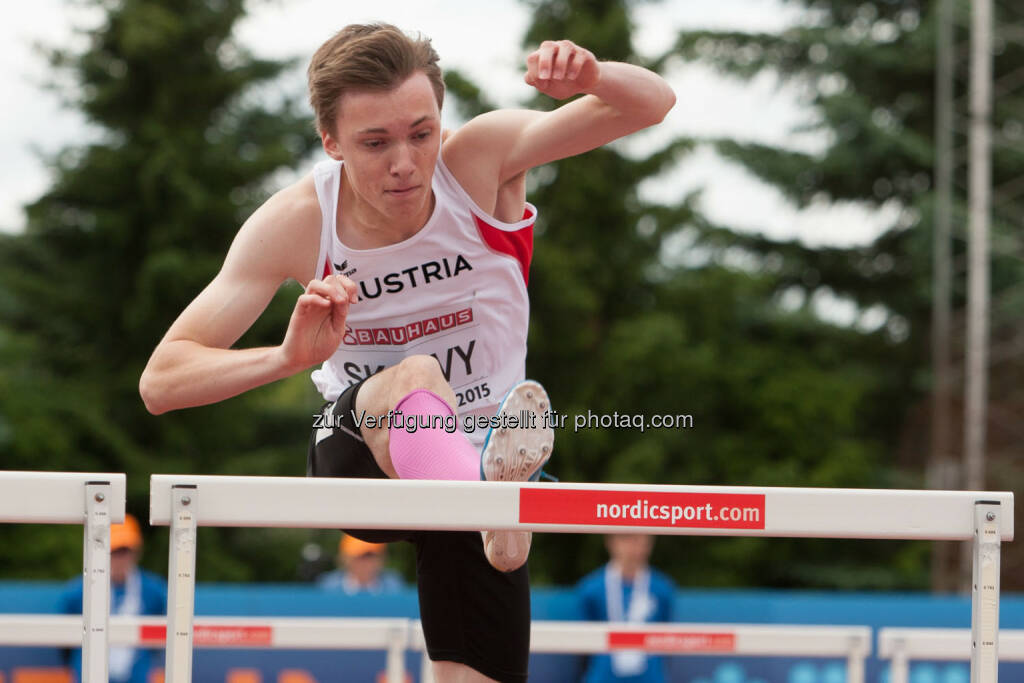 Gordon Skalvy, 110m Hürden (Bild: ÖLV/Coen Schilderman) (18.07.2015) 