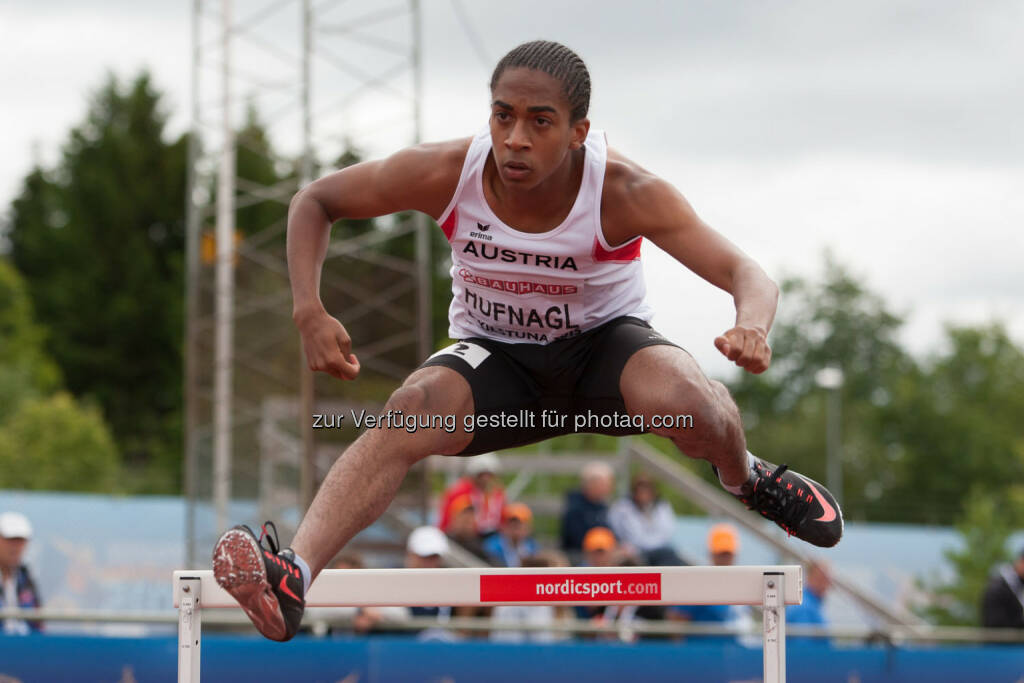 Dominik Hufnagl, 400m Hürden (Bild: ÖLV/Coen Schilderman) (18.07.2015) 