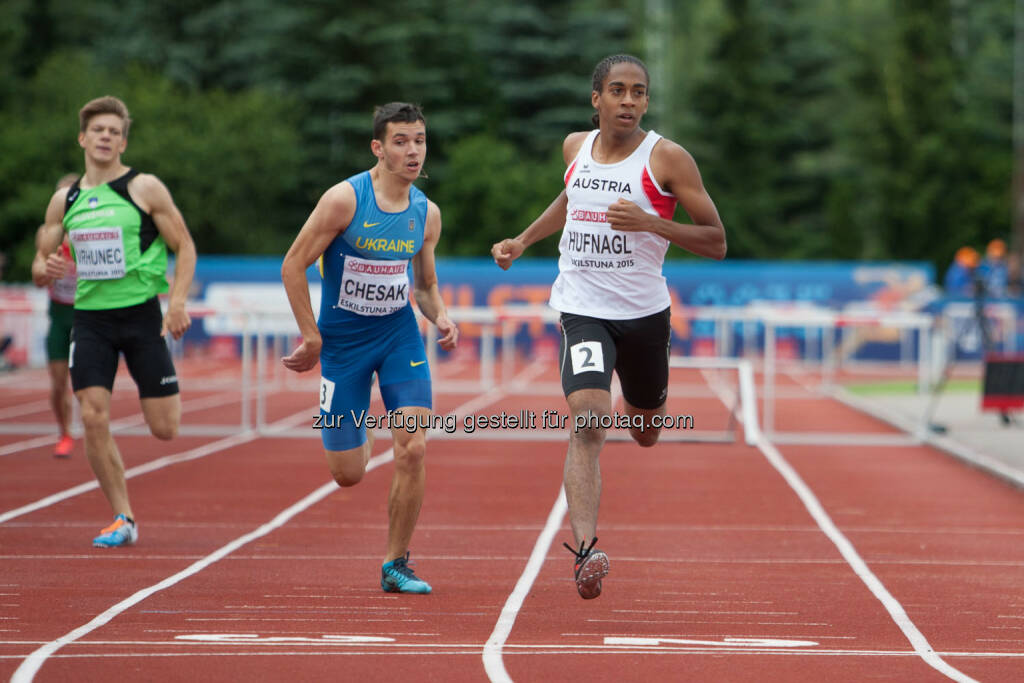 Dominik Hufnagl, 400m Hürden (Bild: ÖLV/Coen Schilderman) (18.07.2015)