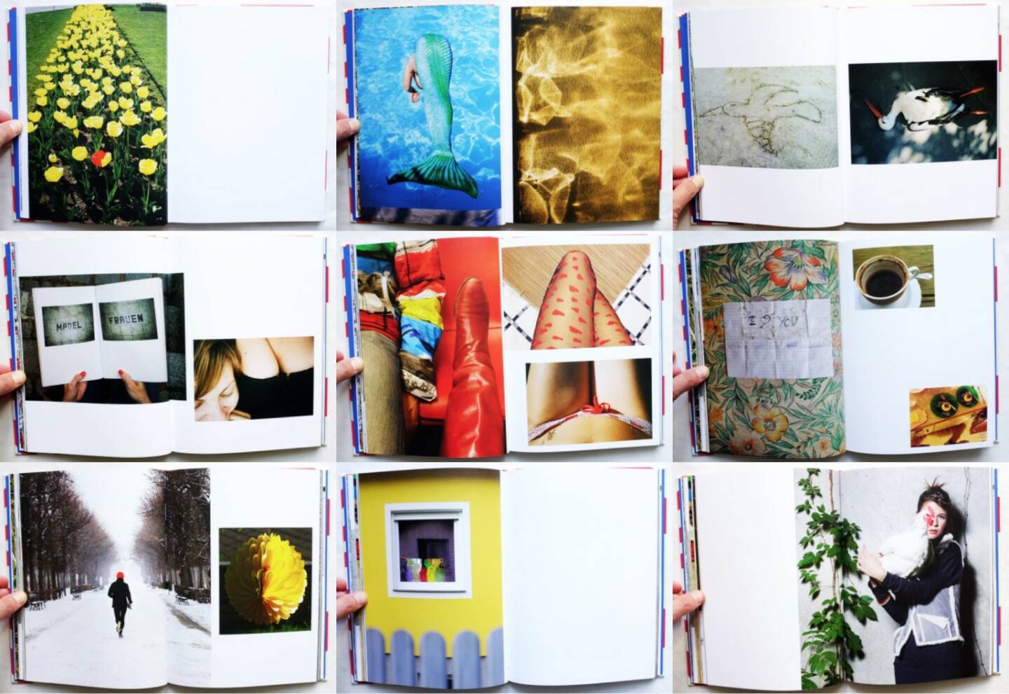 Petra Rautenstrauch - Peggy's Poetry Circus, Self published 2014, Beispielseiten, sample spreads - http://josefchladek.com/book/petra_rautenstrauch_-_peggys_poetry_circus