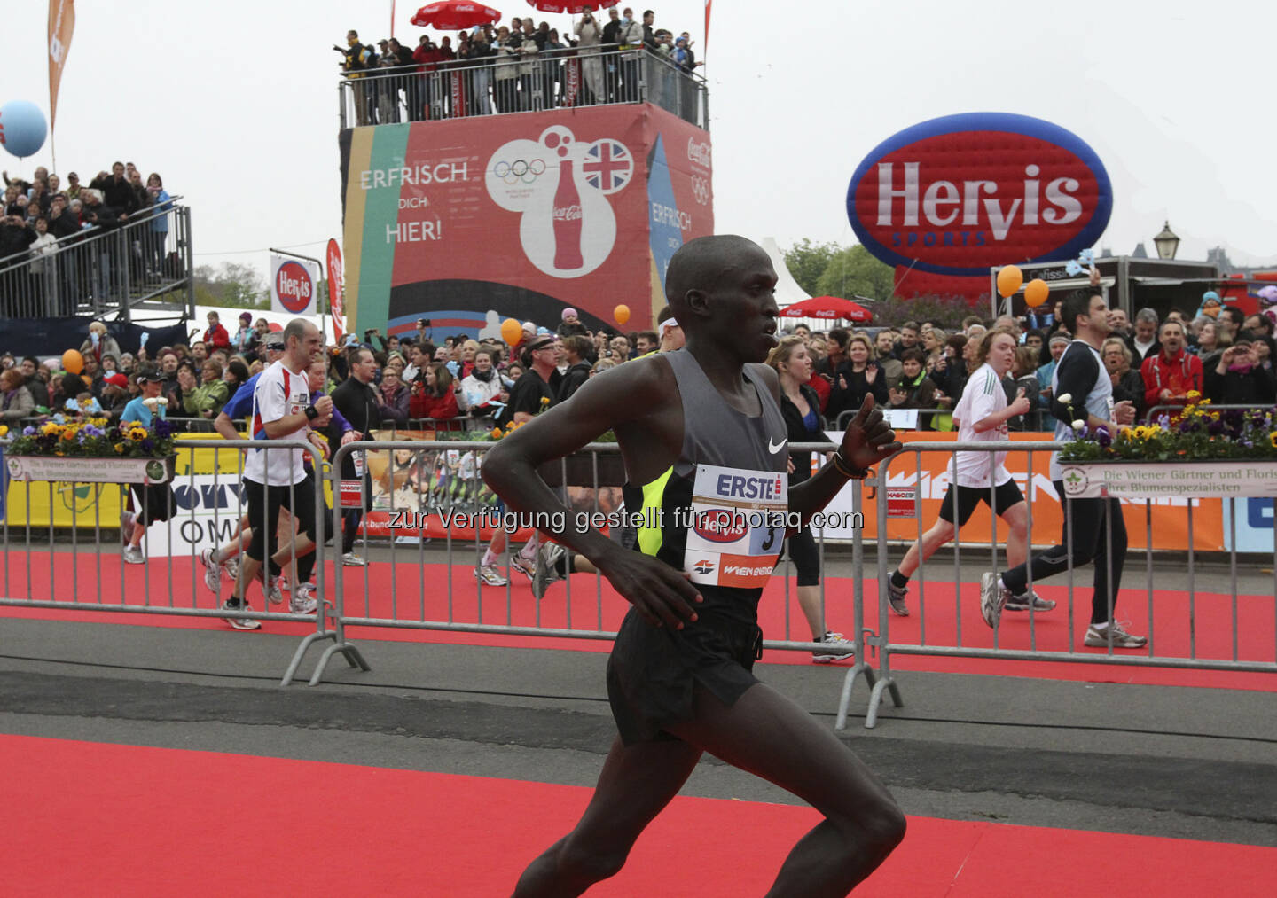 VCM: Gilbert Yegon kommt mit der Bestzeit von 2:06:18 Stunden nach Wien. Der 25-jährige Kenianer lief im Vorjahr hinter Sugut in 2:07:38 Stunden auf den zweiten Platz (c) Wagner