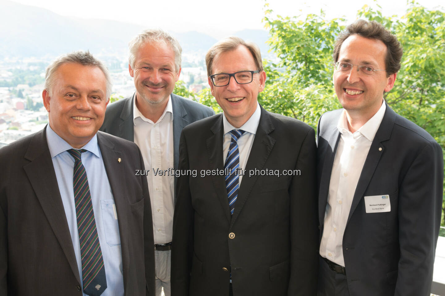 Wilhelm Himmel,Thomas Rajakovics, Christian Buchmann, Bernhard Puttinger : Steirische Umwelttechnik im Aufwind : © ECO World Styria