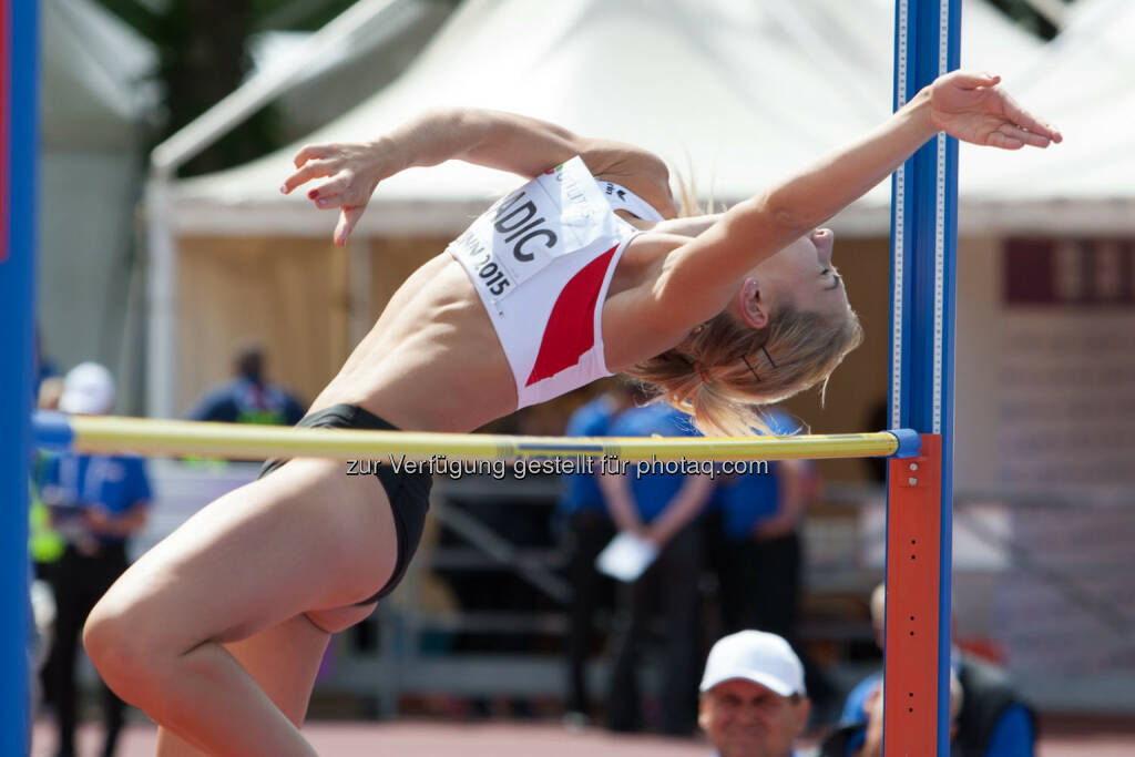 Ivona Dadic, Hochsprung (Bild: ÖLV/Coen Schilderman) (20.07.2015) 