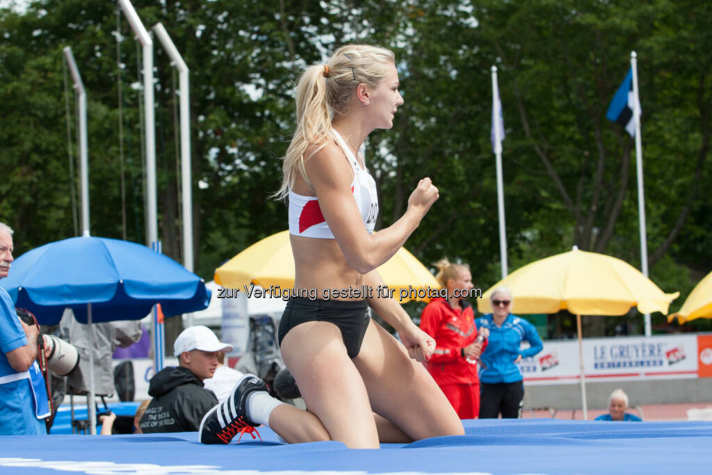 Ivona Dadic, Hochsprung, Faust, Yes (Bild: ÖLV/Coen Schilderman) (20.07.2015) 