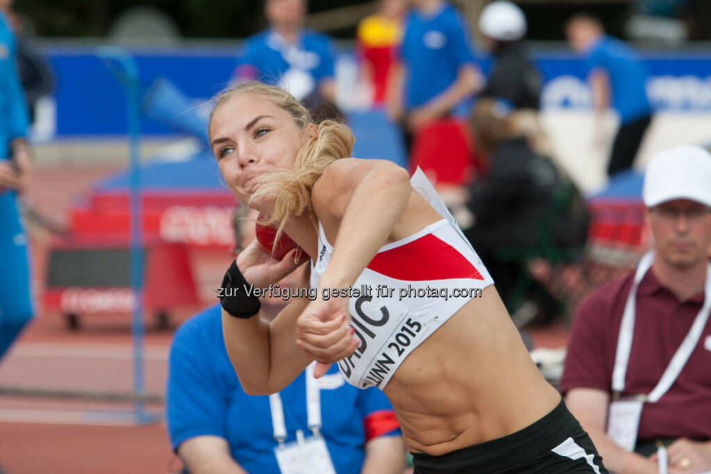 Ivona Dadic, Kugelstossen (Bild: ÖLV/Coen Schilderman) (20.07.2015) 