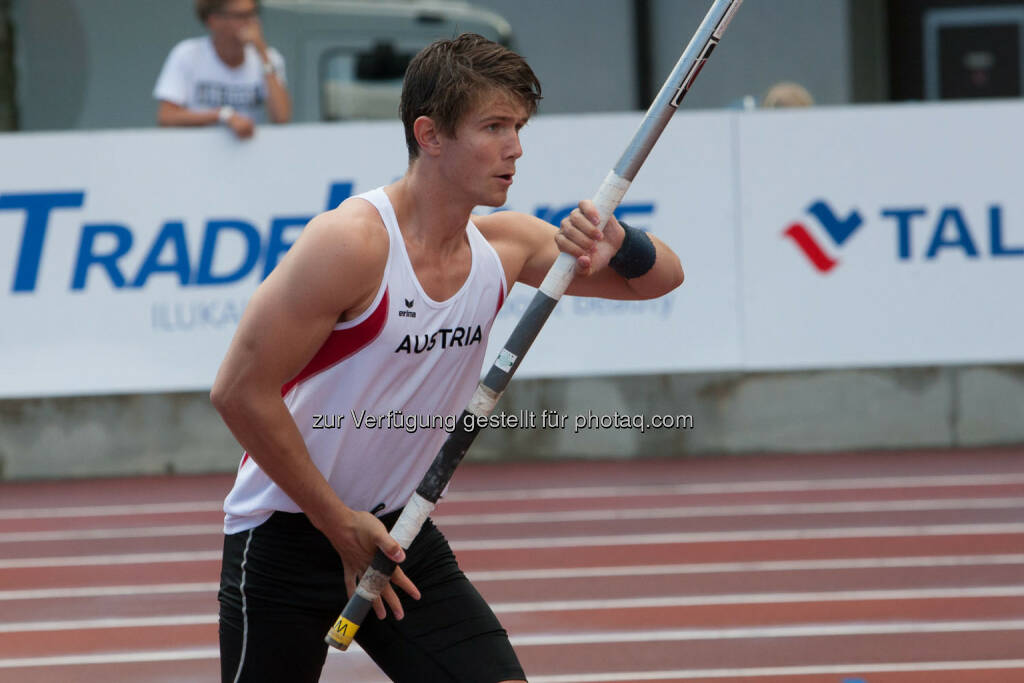 Lukas Wirth, Stabhoch (Bild: ÖLV/Coen Schilderman) (20.07.2015) 