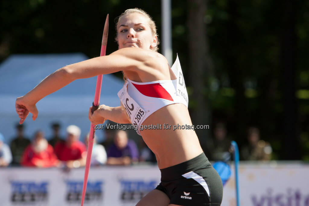 Ivona Dadic, Speerwerfen (Bild: ÖLV/Coen Schilderman) (21.07.2015) 