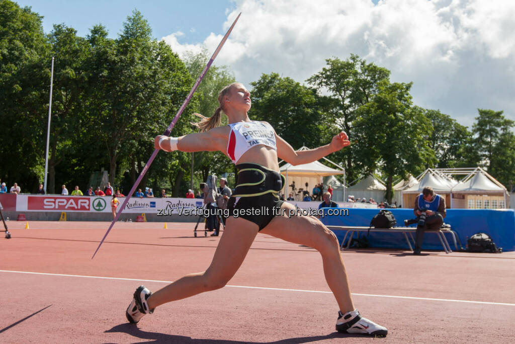 Verena Preiner, Speerwerfen (Bild: ÖLV/Coen Schilderman) (21.07.2015) 