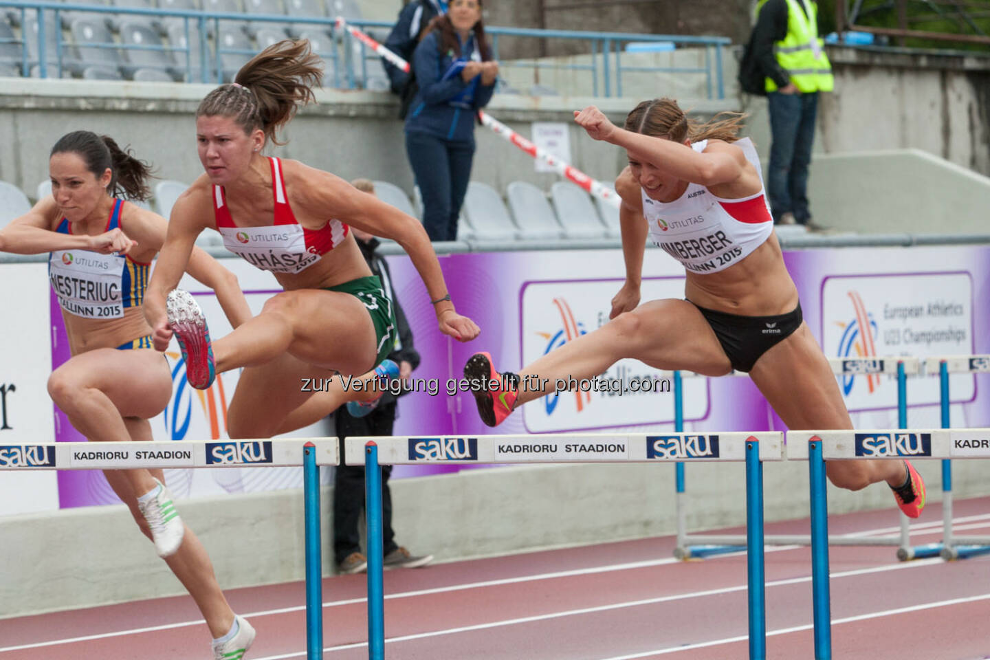 Eva Wimberger, 100m Hürden (Bild: ÖLV/Coen Schilderman)