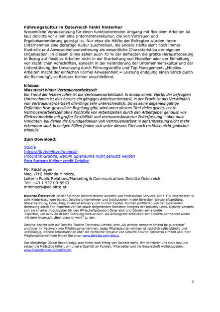 Deloitte-Studie zu flexiblem Arbeiten, Seite 2/2, komplettes Dokument unter http://boerse-social.com/static/uploads/file_261_deloitte-studie_zu_flexiblem_arbeiten.pdf (29.07.2015) 