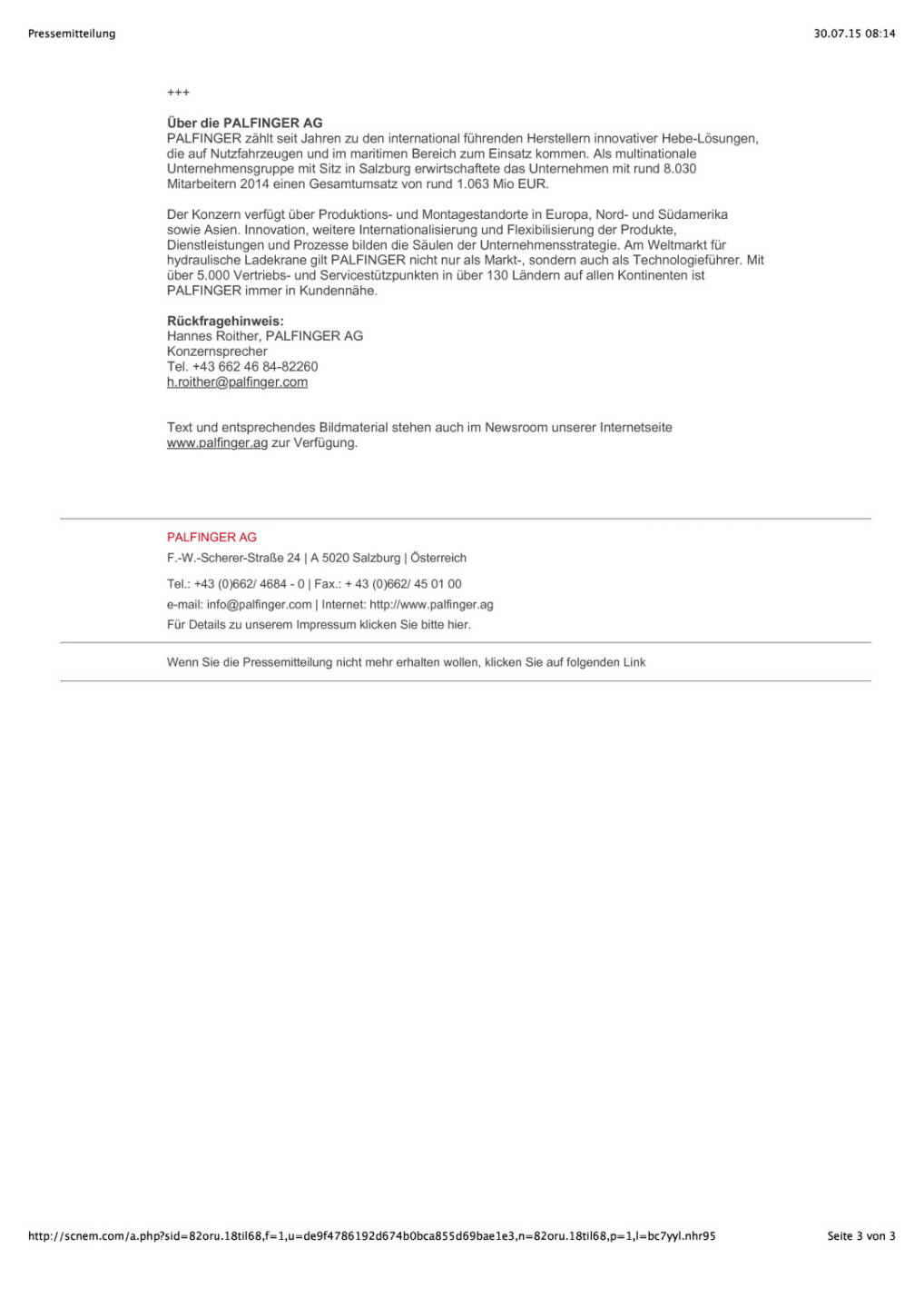 Palfinger verzeichnet deutliches Umsatz- und &uuml;berproportionales Ertragswachstum   , Seite 3/3, komplettes Dokument unter http://boerse-social.com/static/uploads/file_263_palfinger_verzeichnet_deutliches_umsatz-_und_uberproportionales_ertragswachstum.pdf