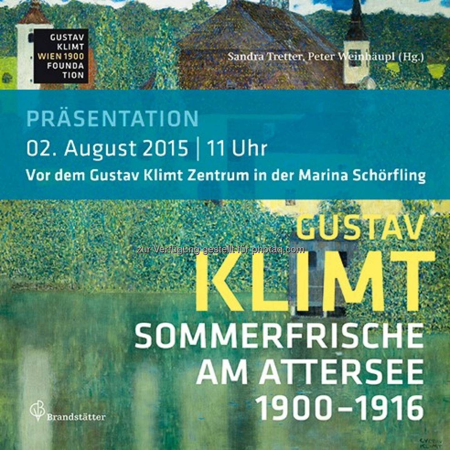 Gustav Klimt & die Sommerfrische am Attersee : Vorstellung neues Klimt-Buch und MQ-Möbel am Attersee : Fotocredit: Klimt-Foundation, Wien