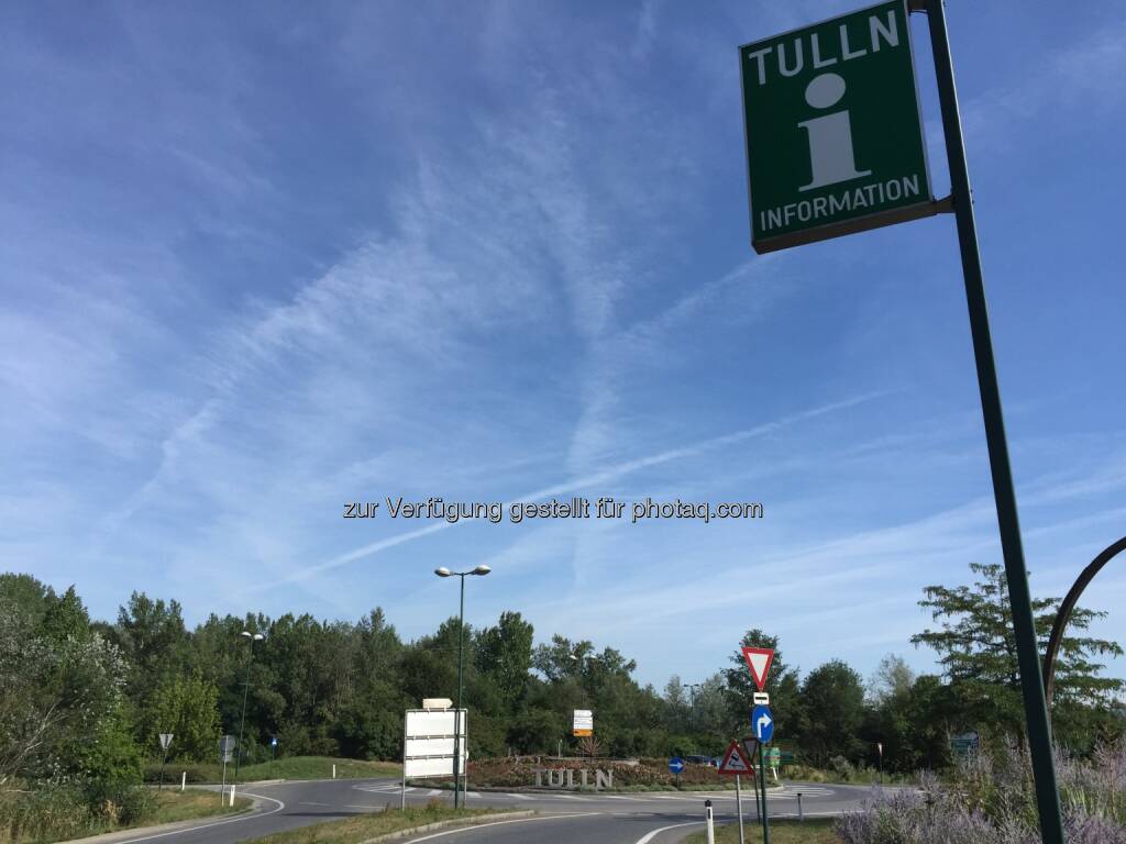 Tulln, Kreisverkehr (03.08.2015) 