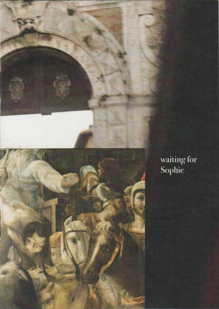 Ana Zaragoza - Waiting for Sophie, Caravanbook 2015, Cover - http://josefchladek.com/book/ana_zaragoza_-_waiting_for_sophie, © (c) josefchladek.com (03.08.2015) 