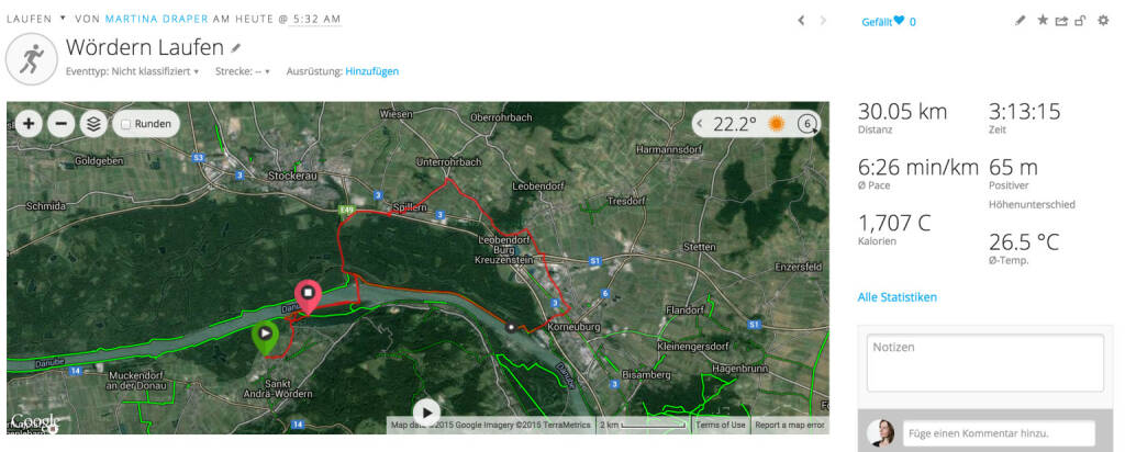 Map, © Martina Draper (08.08.2015) 