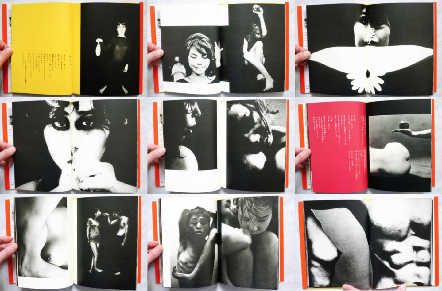 Eikoh Hosoe - Man and Woman, CamerArt 2006 (1961), Beispielseiten, sample spreads - http://josefchladek.com/book/eikoh_hosoe_-_man_and_woman_otoko_to_onna