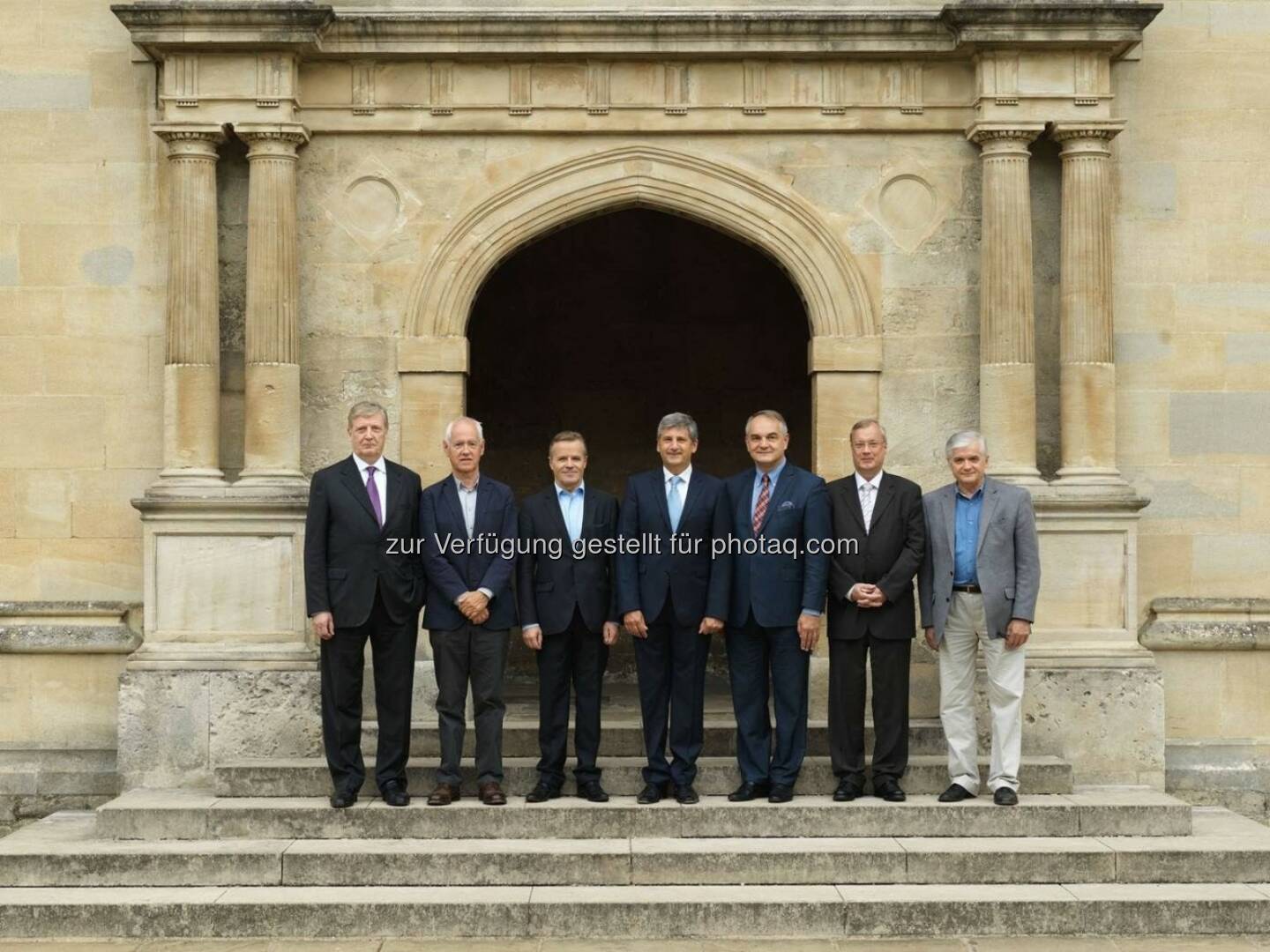 Udo Brockhausen, Lord Macdonald, Paul Robert Vogt, Michael Spindelegger, Waldemar Pawlak, Otto Depenheuer, Wlodzimierz Cimoszewicz : Treffen der AMU-Workstream Leader in Oxford: Letzter Feinschliff für das „Ukraine Modernisation Programme“ : © stefan olah