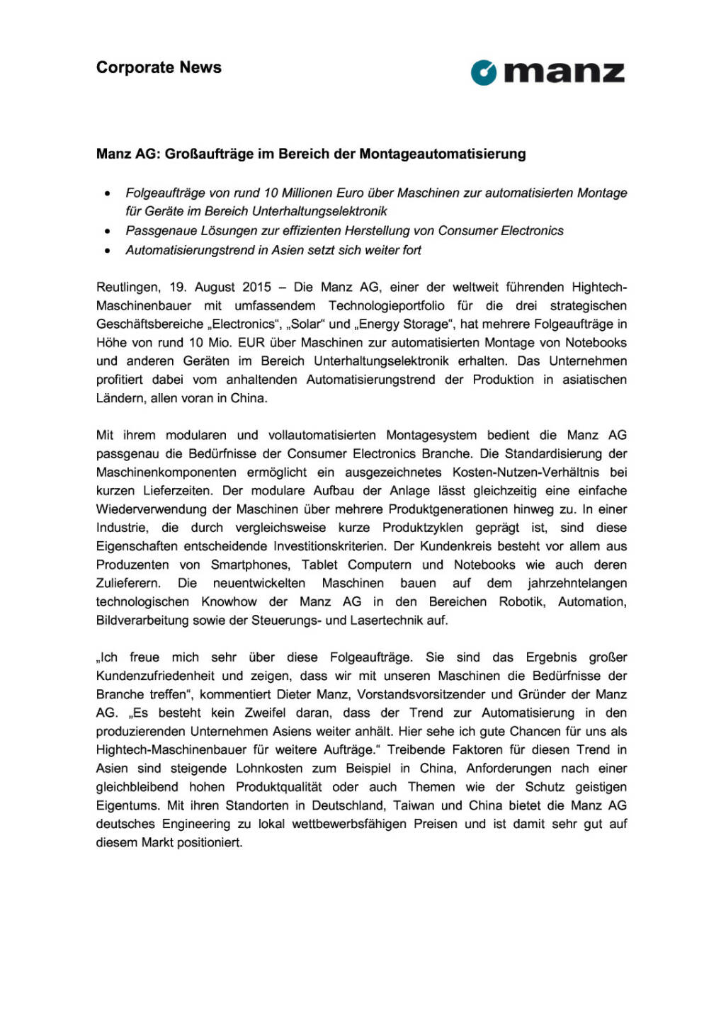 Manz AG: weitere Gro&szlig;aufträge, Seite 1/2, komplettes Dokument unter http://boerse-social.com/static/uploads/file_299_manz_ag_weitere_grossaufträge.pdf