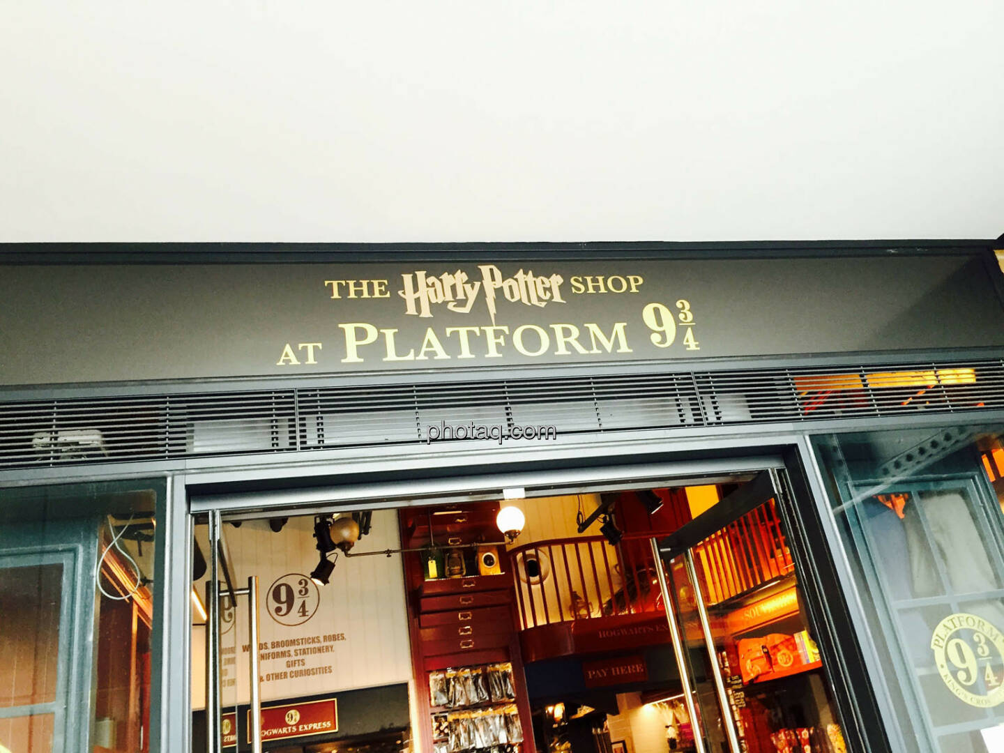 Harry Potter, Plattform 9 3/4, Shop