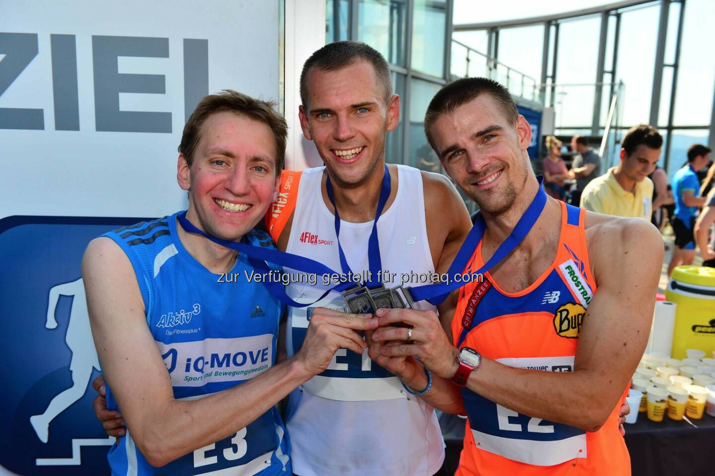2. Platz  Christian Riedl (Deutschland), 1. Platz Piotr Lobodzinski (Polen), 3. Platz Tomas Celko (Slowakei)