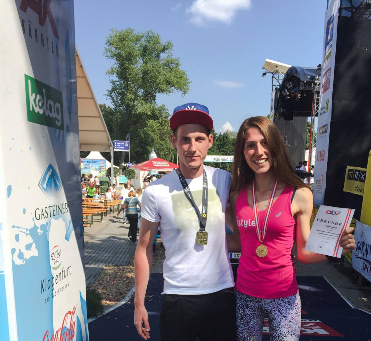 Harry Tschernitz, Melanie Raidl - Pacemaker und U23 HM Staatsmeisterin