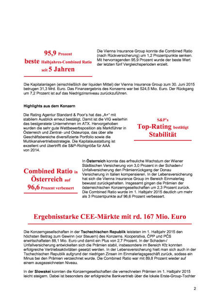 VIG 1. Halbjahr 2015, Seite 2/6, komplettes Dokument unter http://boerse-social.com/static/uploads/file_308_vig_1_halbjahr_2015.pdf (25.08.2015) 