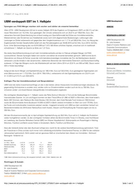 UBM verdoppelt EBT im 1. Halbjahr, Seite 1/2, komplettes Dokument unter http://boerse-social.com/static/uploads/file_325_ubm_verdoppelt_ebt_im_1_halbjahr.pdf (27.08.2015) 