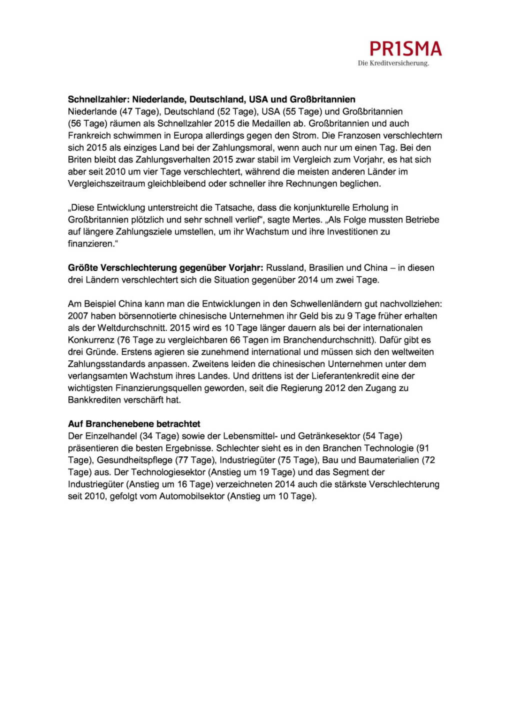 Prisma: Zahlungsverhalten von börsennotierten Unternehmen, Seite 2/3, komplettes Dokument unter http://boerse-social.com/static/uploads/file_326_prisma_zahlungsverhalten_von_börsennotierten_unternehmen.pdf