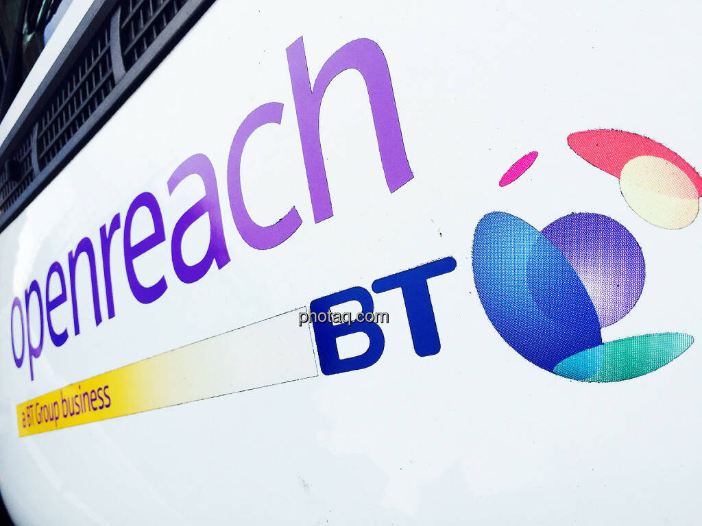 BT British Telecom, Logo, openreach, © photaq.com (27.08.2015) 