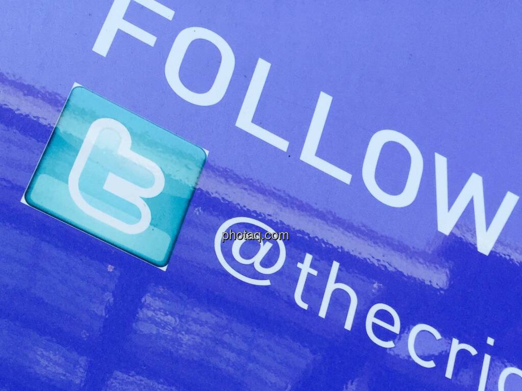 Twitter, Logo, Follow, © photaq.com (29.08.2015)