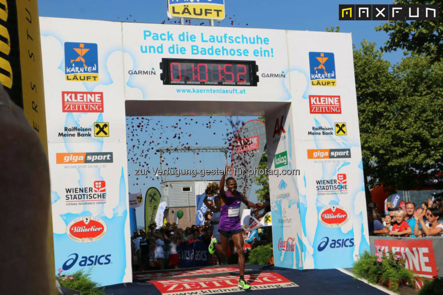 Kärnten läuft, Laban Korir (KEN), Sieger Halbmarathon