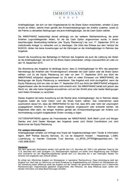 Tausch Immofinanz Anleihe gegen Buwog Aktie, Seite 2/4, komplettes Dokument unter http://boerse-social.com/static/uploads/file_337_tausch_immofinanz_anleihe_gegen_buwog_aktie.pdf (01.09.2015) 
