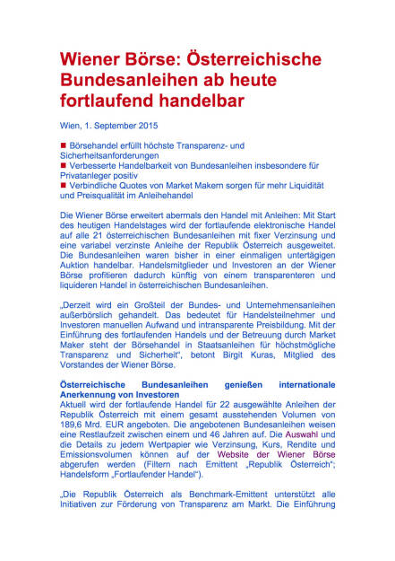 Österr. Bundesanleihen ab heute handelbar, Seite 1/3, komplettes Dokument unter http://boerse-social.com/static/uploads/file_338_osterr_bundesanleihen_ab_heute_handelbar.pdf (01.09.2015) 