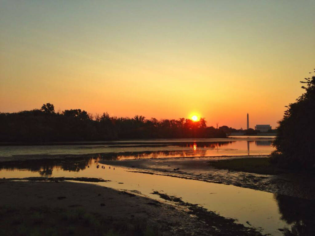 Sonnenaufgang, Washington DC, USA, https://www.facebook.com/kalbacher.monika, © Diverse  (02.09.2015) 