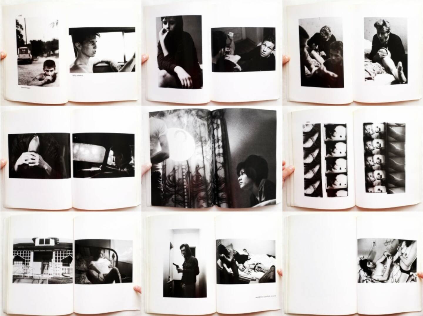 Larry Clark - Tulsa, Grove Press 2000, Beispielseiten, sample spreads - http://josefchladek.com/book/larry_clark_-_tulsa