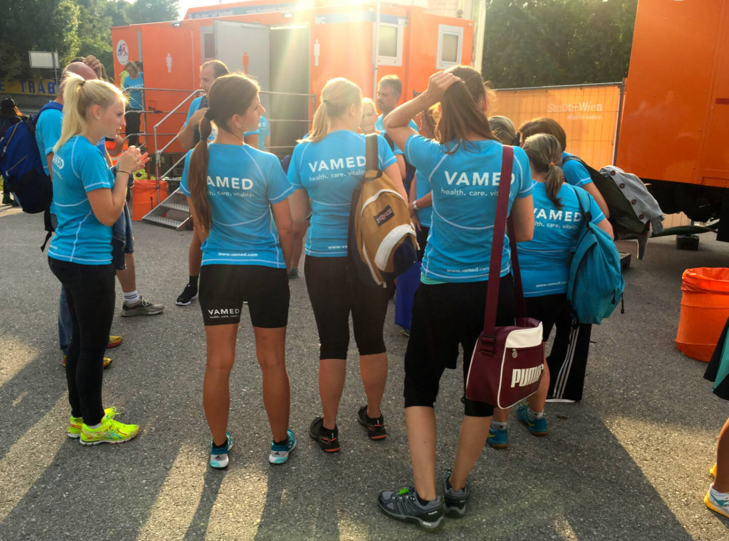 Vamed beim Wien Energie Business Run 2015