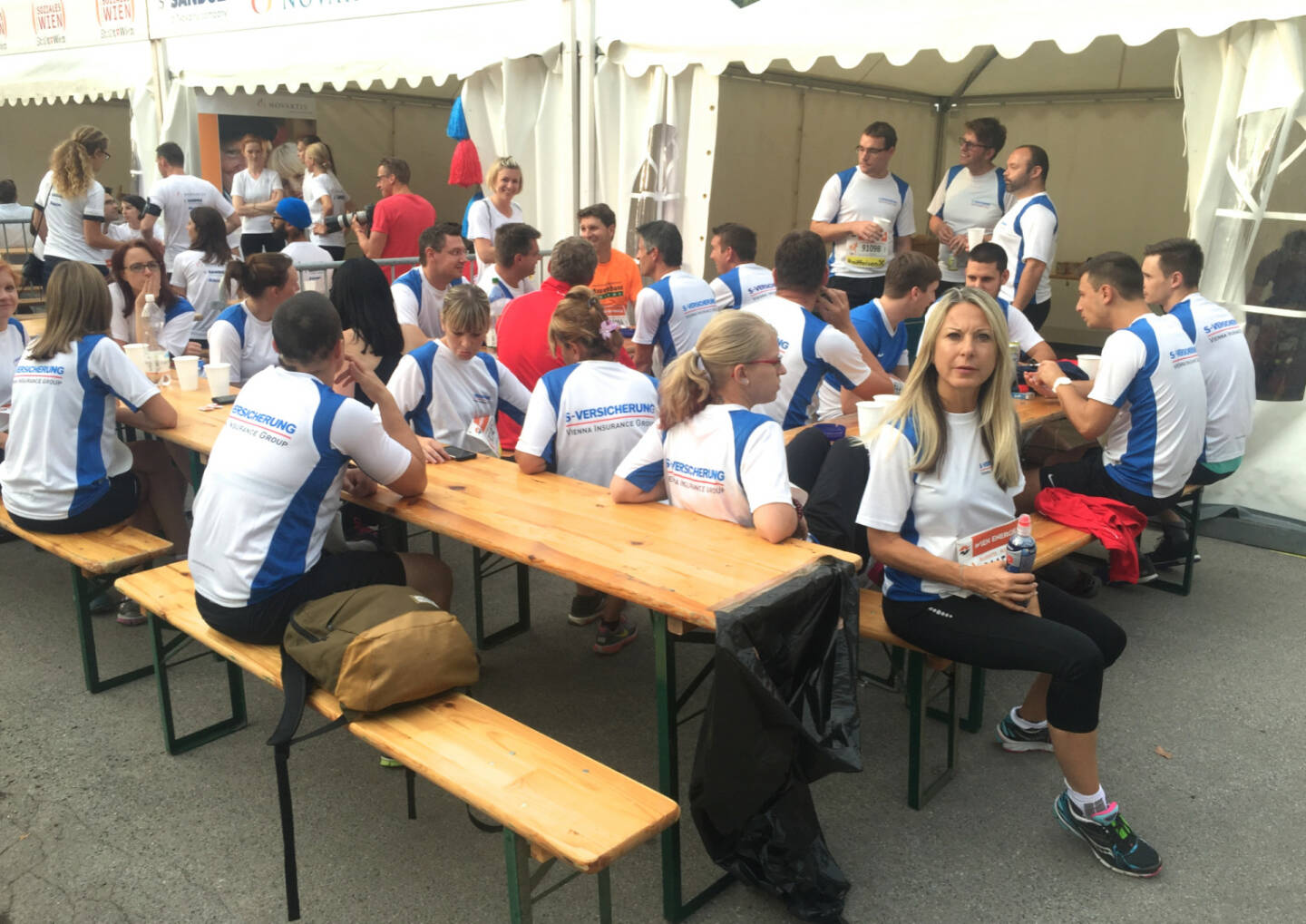 S Versicherung beim Wien Energie Business Run 2015