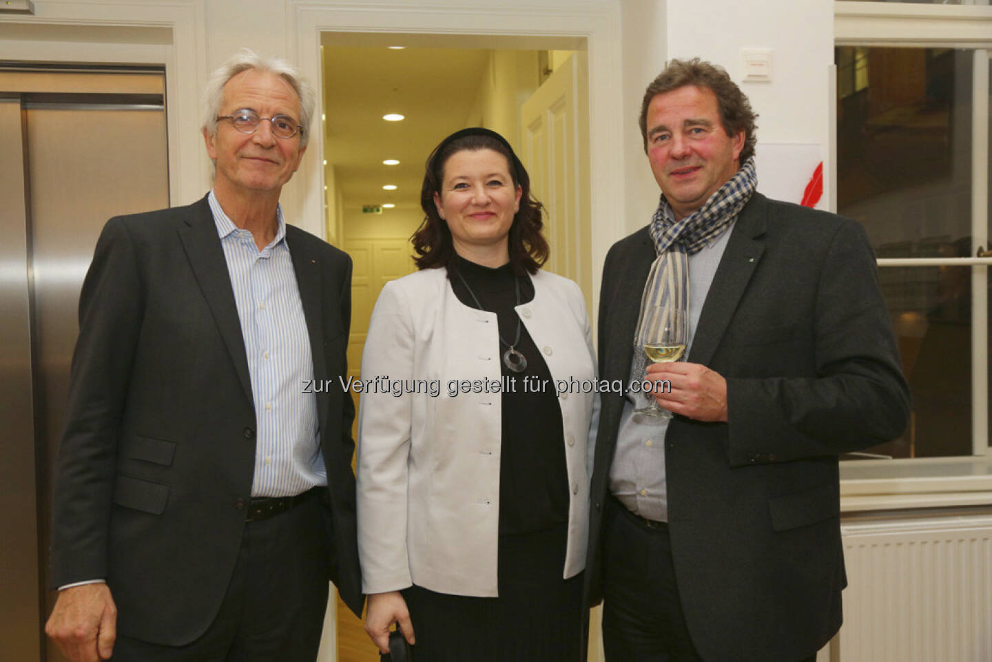 Walter Weihs (Software AG Österreich), Andrea Weber (Raiffeisen Zentralbank Österreich), Wilfried Sihn (Fraunhofer Austria)