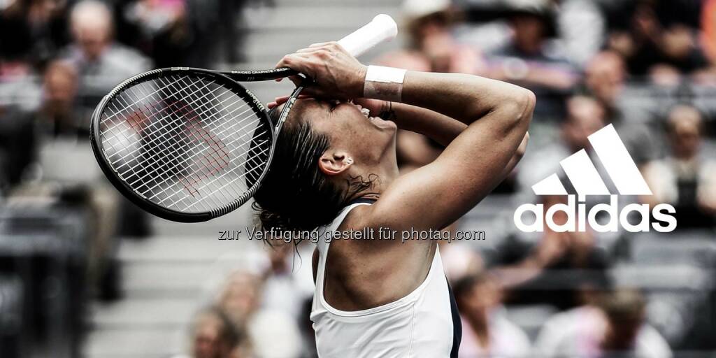 adidas - Seize the moment when they least expect it. Flavia Pennetta is the 2015 U.S. Open champion.  Source: http://facebook.com/adidas, © Aussendung (13.09.2015) 