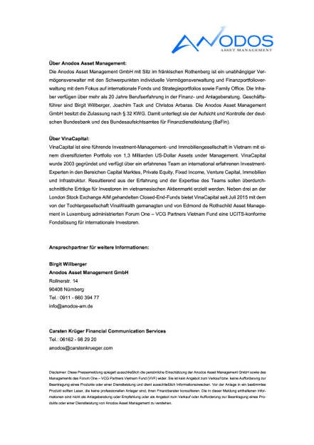 Anodos übernimmt Vertriebskoordination für Vietnam-Aktienfonds, Seite 3/3, komplettes Dokument unter http://boerse-social.com/static/uploads/file_365_anodos_übernimmt_vertriebskoordination_fur_vietnam-aktienfonds.pdf (15.09.2015) 