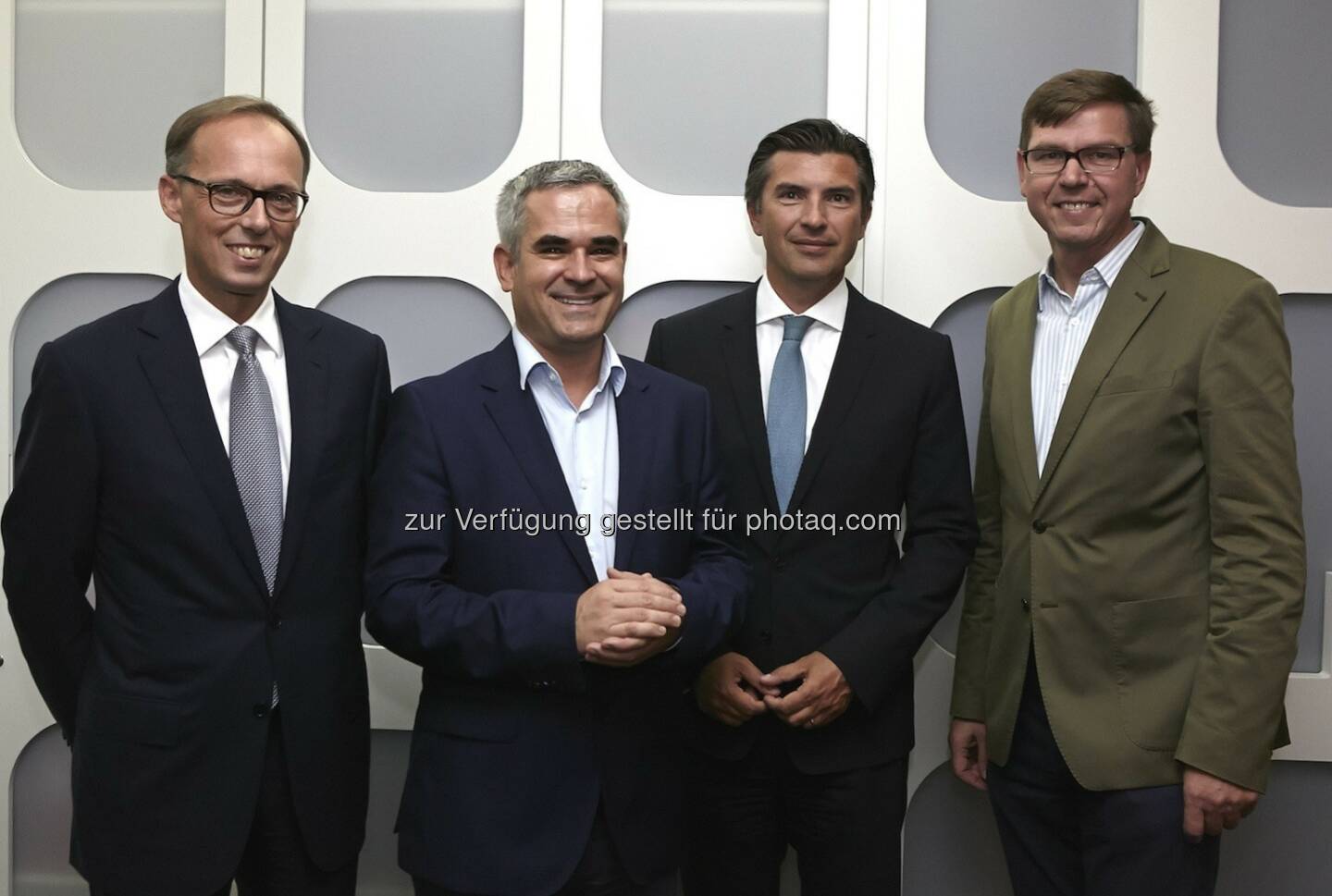 Klaus Malle (Accenture), Markus Kienberger (Google Österreich), Robert Zadrazil (UniCredit Bank Austria), Werner Wutscher (New Venture Scouting)