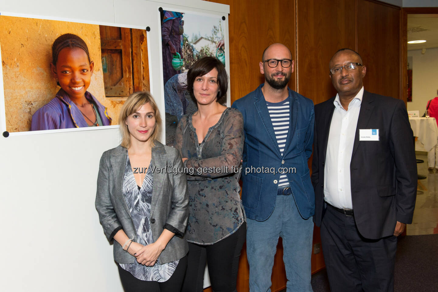 Angelika Goldmann (Magazin Wienerin), Eva Hammerer (Salzburger Nachrichten), Christoph Langecker (VOR Magazin), Asnake Worku (Menschen für Menschen Äthiopien) zeigten ihre ganz persönlichen Eindrücke aus Äthiopien : Äthiopien, durch die Augen von... : Fotocredit: Leo Hagen / MfM