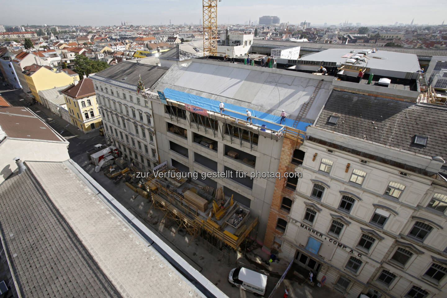 Josef Manner & Comp. AG: Manner Gleichenfeier des Produktionsgeb&auml;udes (Bild: :Manner/Noll)