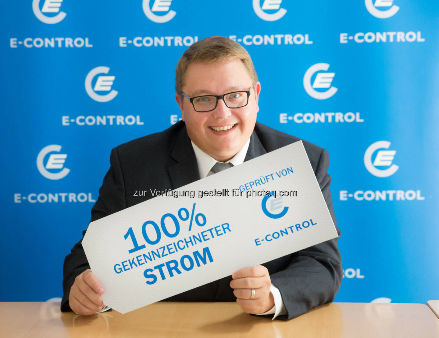 Martin Graf  (E-Control-Vorstand) : „Österreichs Stromkunden waren 2014 de facto atomstromfrei, der Strom war nahezu vollständig gekennzeichnet“ : © Anna Rauchenberger