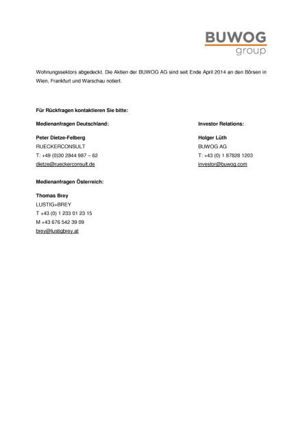Buwog erhält CEE Capital Market Award, Seite 2/2, komplettes Dokument unter http://boerse-social.com/static/uploads/file_383_buwog_erhalt_cee_capital_market_award.pdf (23.09.2015) 